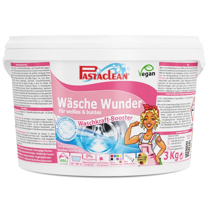 Wäsche Wunder Waschkraftverstärker Waschbooster Pastaclean 3kg