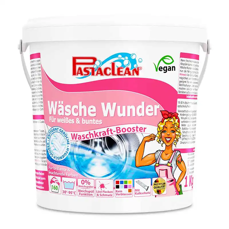 Waschpulver Waschkraft Booster 1kg Pastaclean